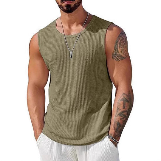 Herren Sportliches Tanktop mit atmungsaktiver Wabenstruktur ShopNory
