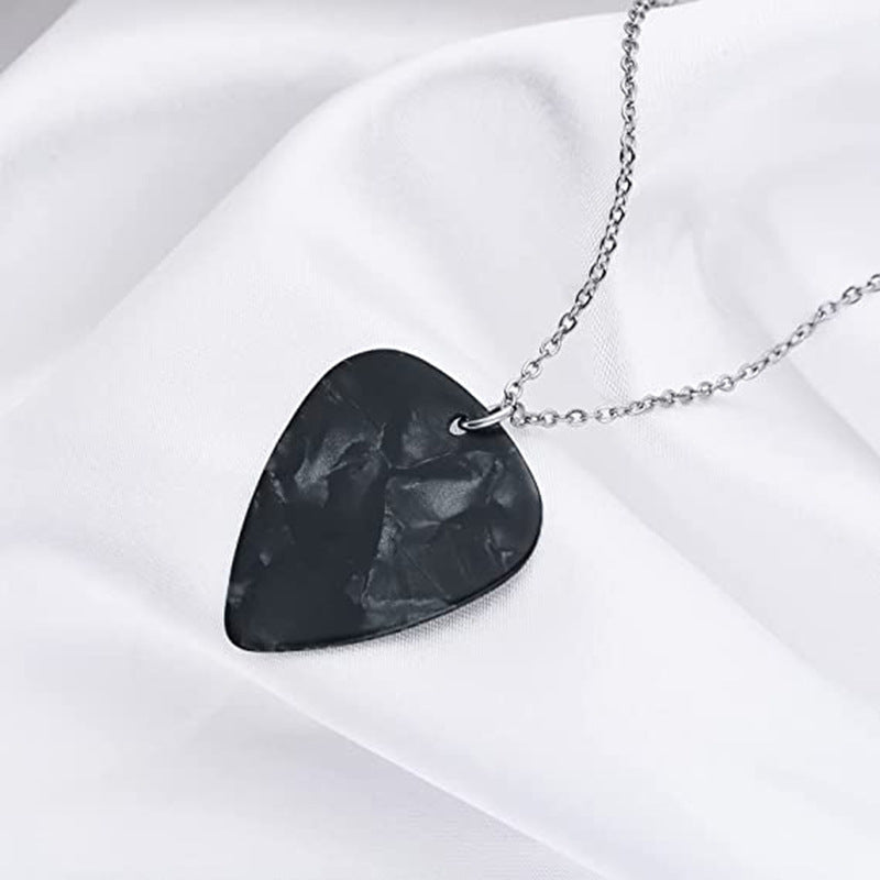 Damen Halskette mit Gitarrenpick-Anhänger Shop Nory