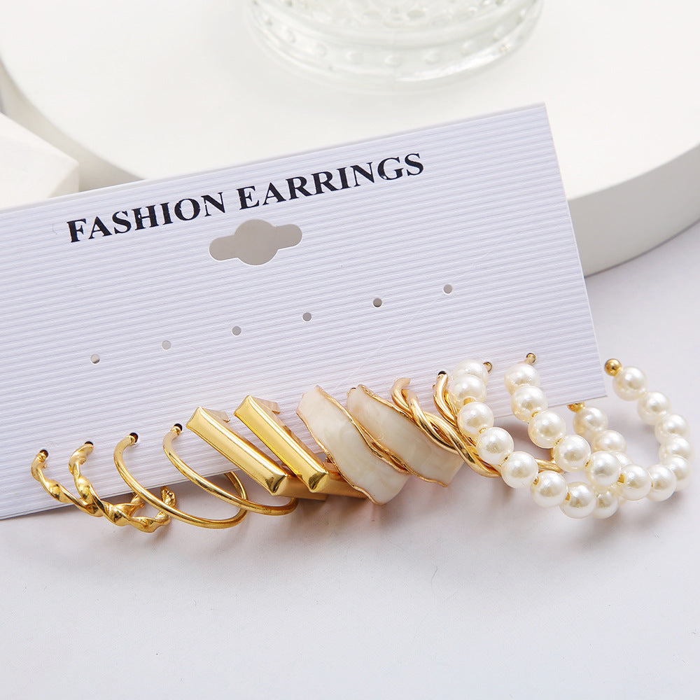 Damen Ohrstecker-Set mit eleganten und vielfältigen Designvariationen Shop Nory