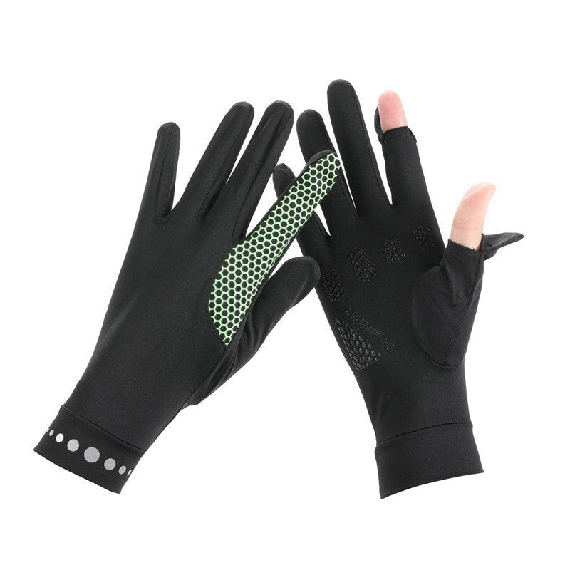 Sonnenschirm Eis Seide Handschuhe