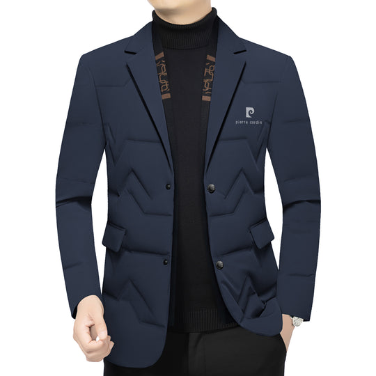 Herren Gepolstertes Business-Sakko mit gesteppter Optik und Notch-Revers Shop Nory
