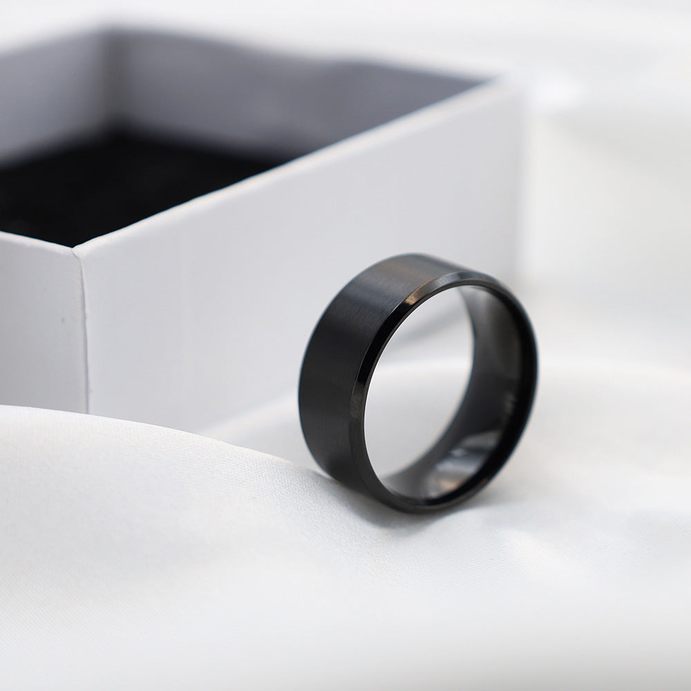 Herren Edelstahl-Ring Shop Nory