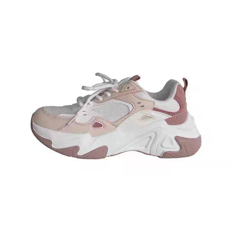 Damen Sportliche Chunky Sneaker mit atmungsaktivem Mesh und bequemer Dämpfung