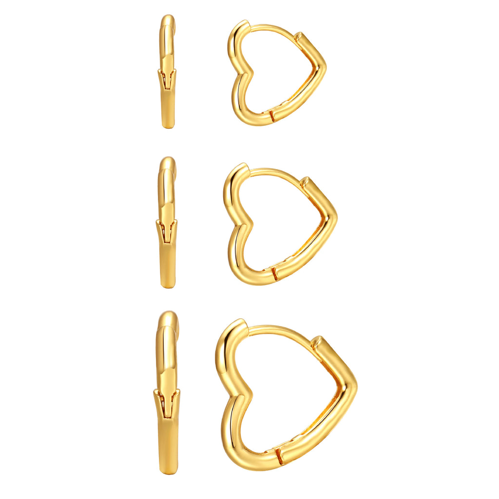 Damen Ohrringe-Set mit verschiedenen Designs und modernen Formen Shop Nory