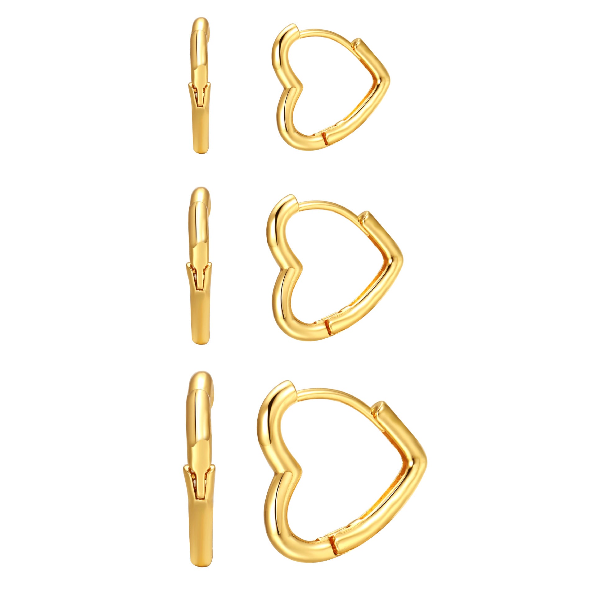 Damen Ohrringe-Set mit verschiedenen Designs und modernen Formen Shop Nory
