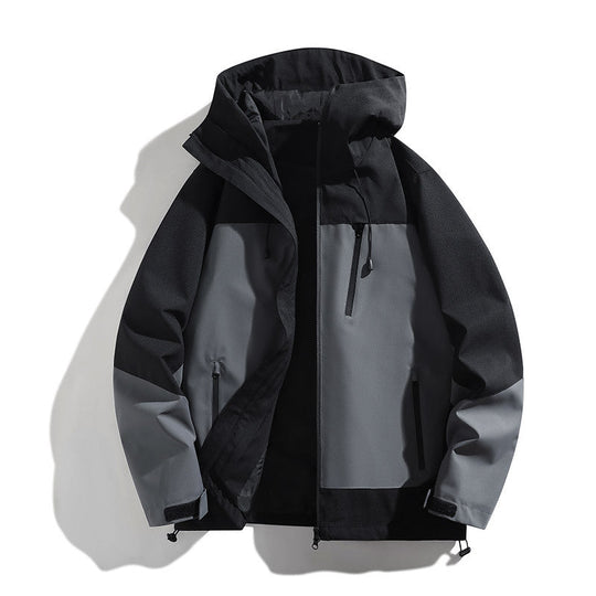 Damen technische Allwetterjacke mit vielseitigem Kapuzendesign und verstellbaren Belüftungsöffnungen
