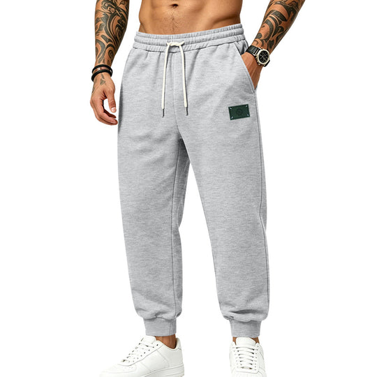 Herren Relax-Fit Jogginghose mit angerauter Innenseite, elastischem Bund und Kordelzug Shop Nory