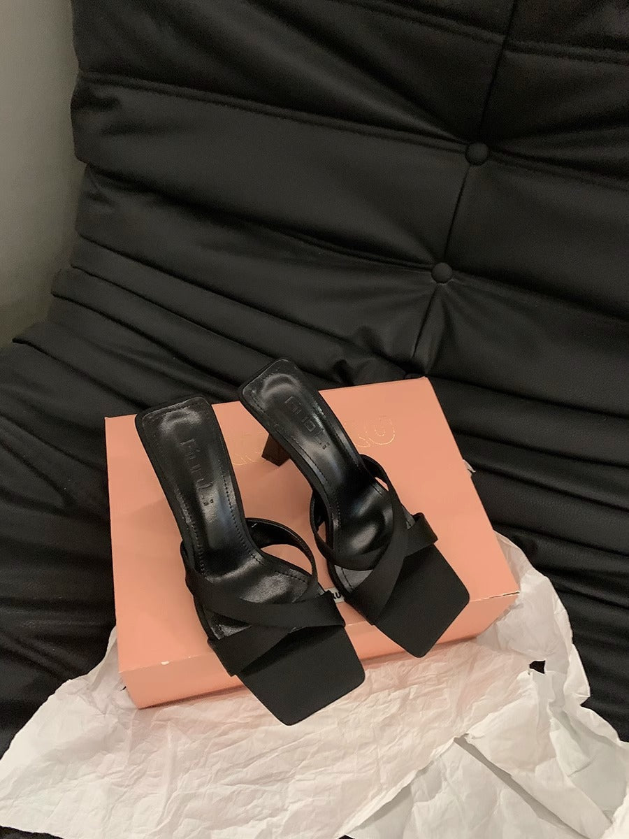 Damen elegante Plateau-Sandalen mit verstellbarem Riemen