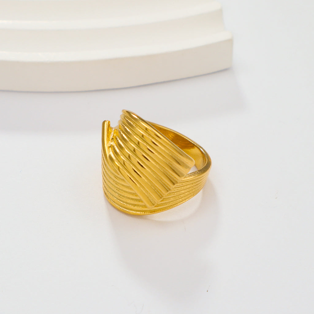 Damen Modischer Statement-Ring Shop Nory