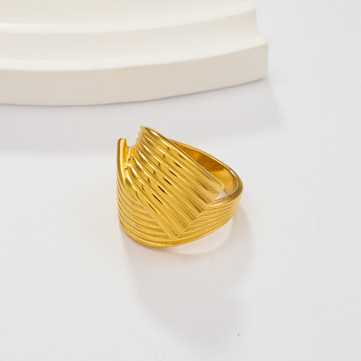 Damen Modischer Statement-Ring Shop Nory