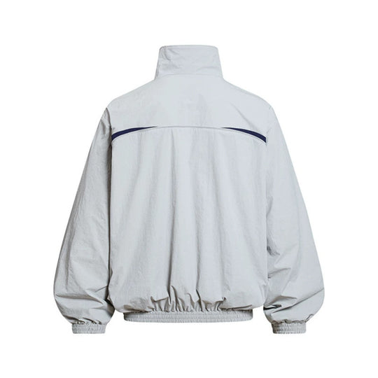 Herren Leichte Windbreakerjacke mit Stehkragen, elastischem Saum und Relaxed-Fit Shop Nory