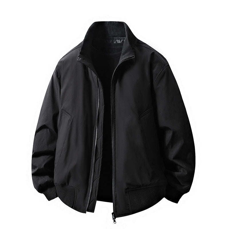 Herren lässige Übergangsjacke im minimalistischen Design