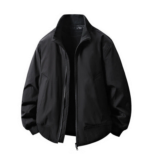 Herren lässige Übergangsjacke im minimalistischen Design