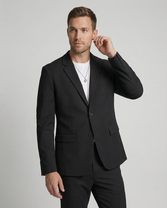 Eleganter Herren Freizeit Blazer Sakko für Herbst und Frühjahr
