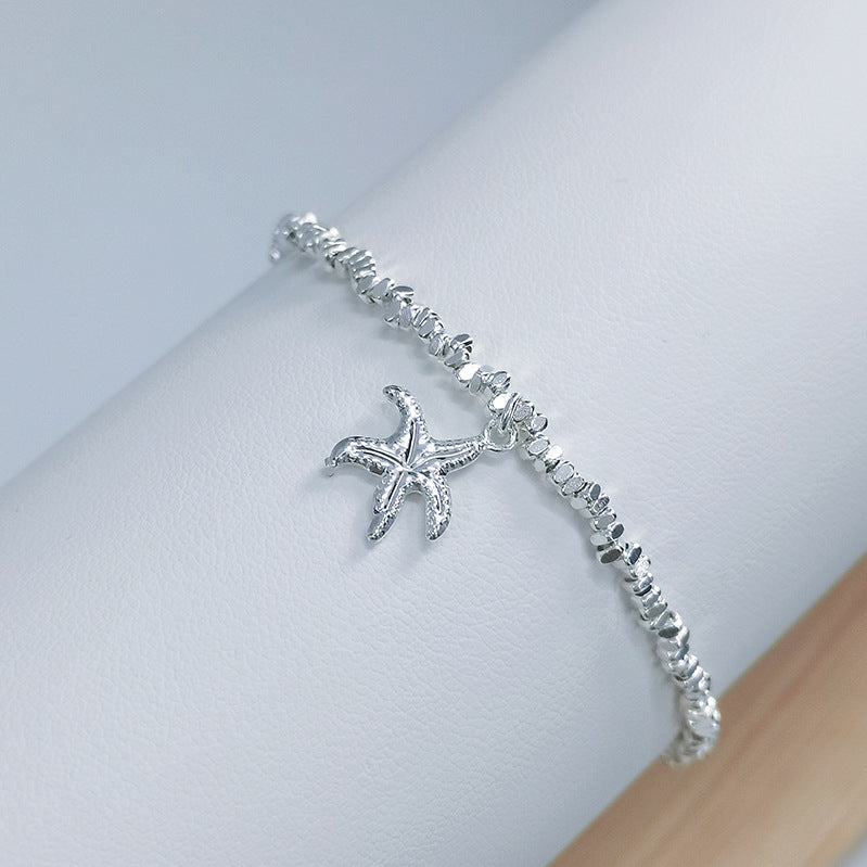 Damen funkelndes Armband mit Tropfenanhänger Shop Nory