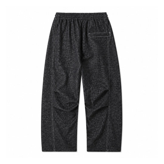 Damen Weite Relaxed-Hose aus Denim‑Optik mit elastischem Bund und Kordel Shop Nory