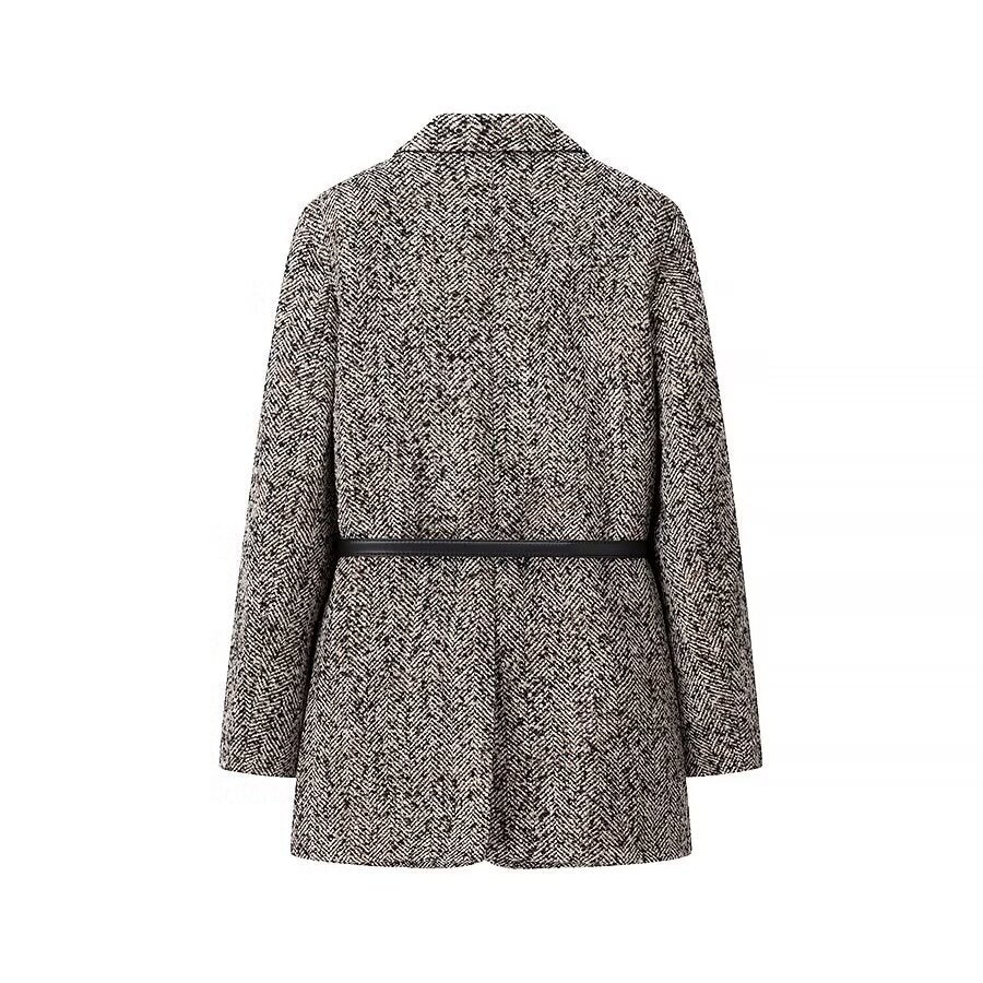 Damen Taillierter Bouclé‑Tweed‑Mantelblazer mit schmalem Taillengürtel Shop Nory