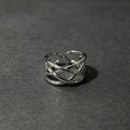 Damen moderner Ring mit geschwungenem Design und verspielten Elementen Shop Nory