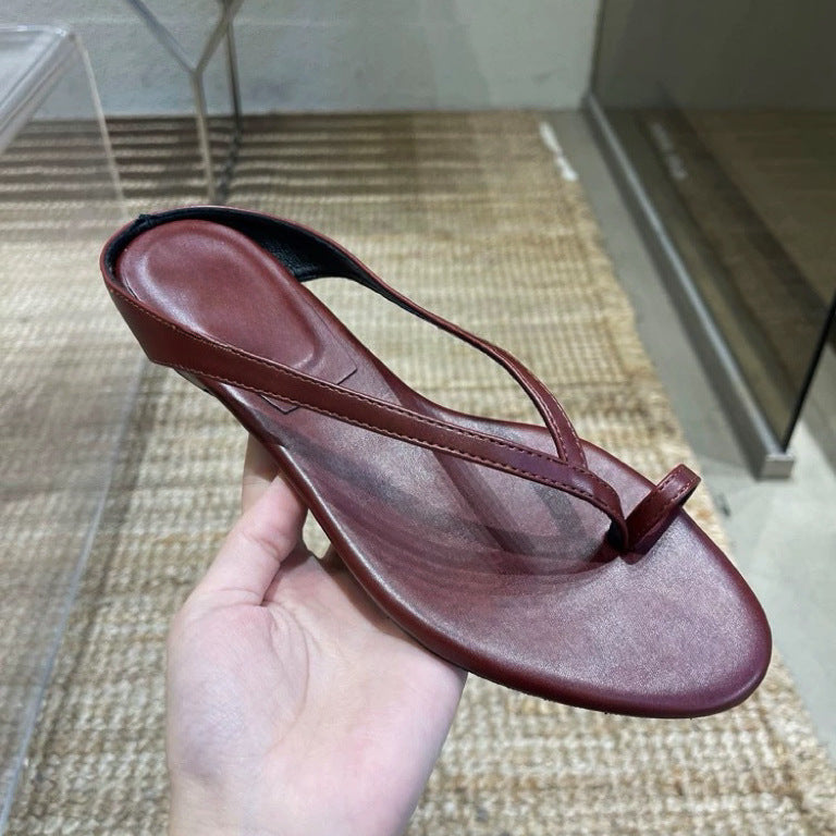 Damen Komfortable Sandalen mit schickem Keilabsatz