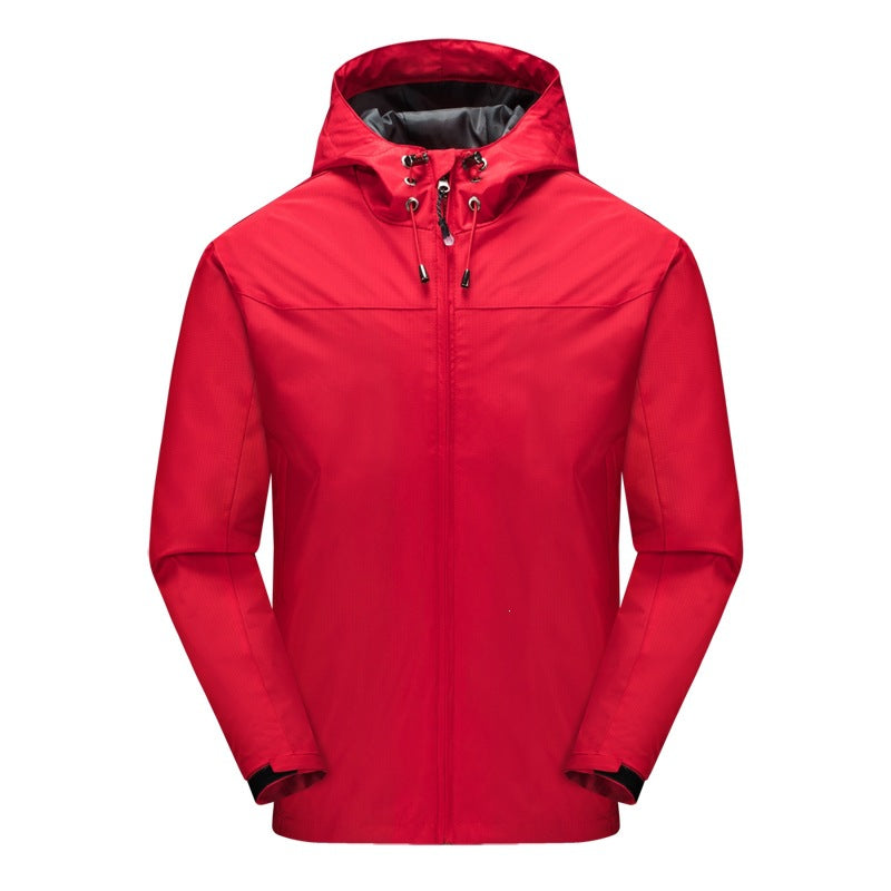 Damen Wasserabweisende Outdoor-Jacke mit Kapuze Shop Nory