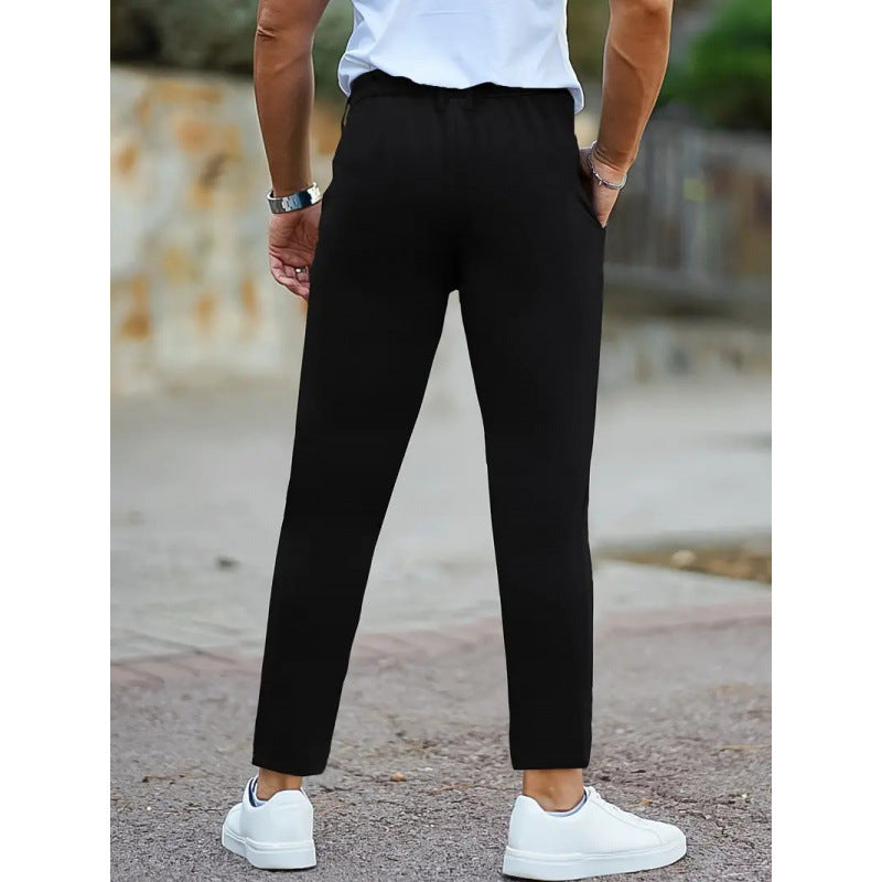Herren Slim Fit Stoffhose mit Stretch