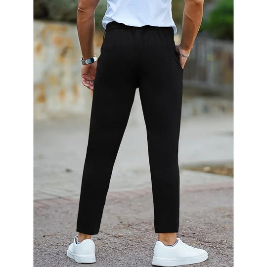 Herren Slim Fit Stoffhose mit Stretch