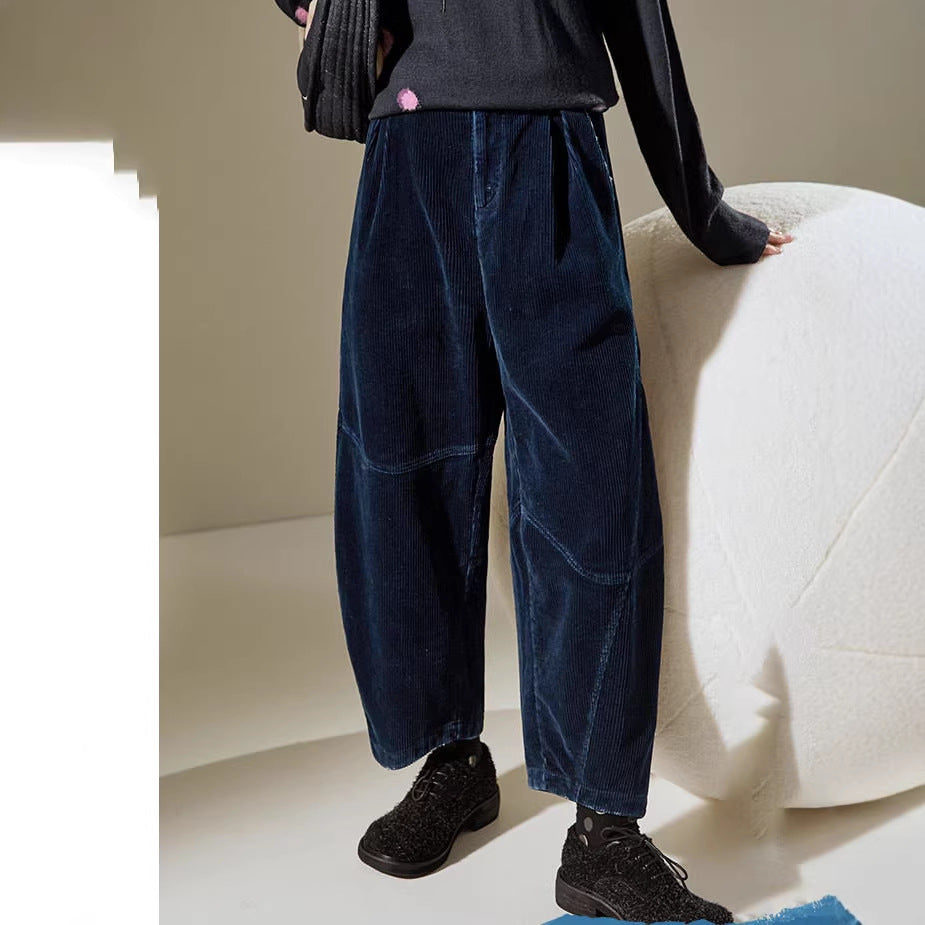 Damen Bequeme und stilvolle Cord-Haremshose Shop Nory