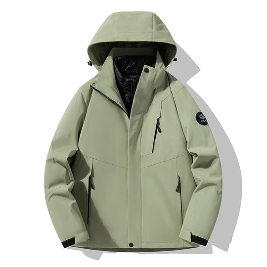 Herren Dreifach kombinierbare Funktionsjacke mit abnehmbarer Steppweste Shop Nory