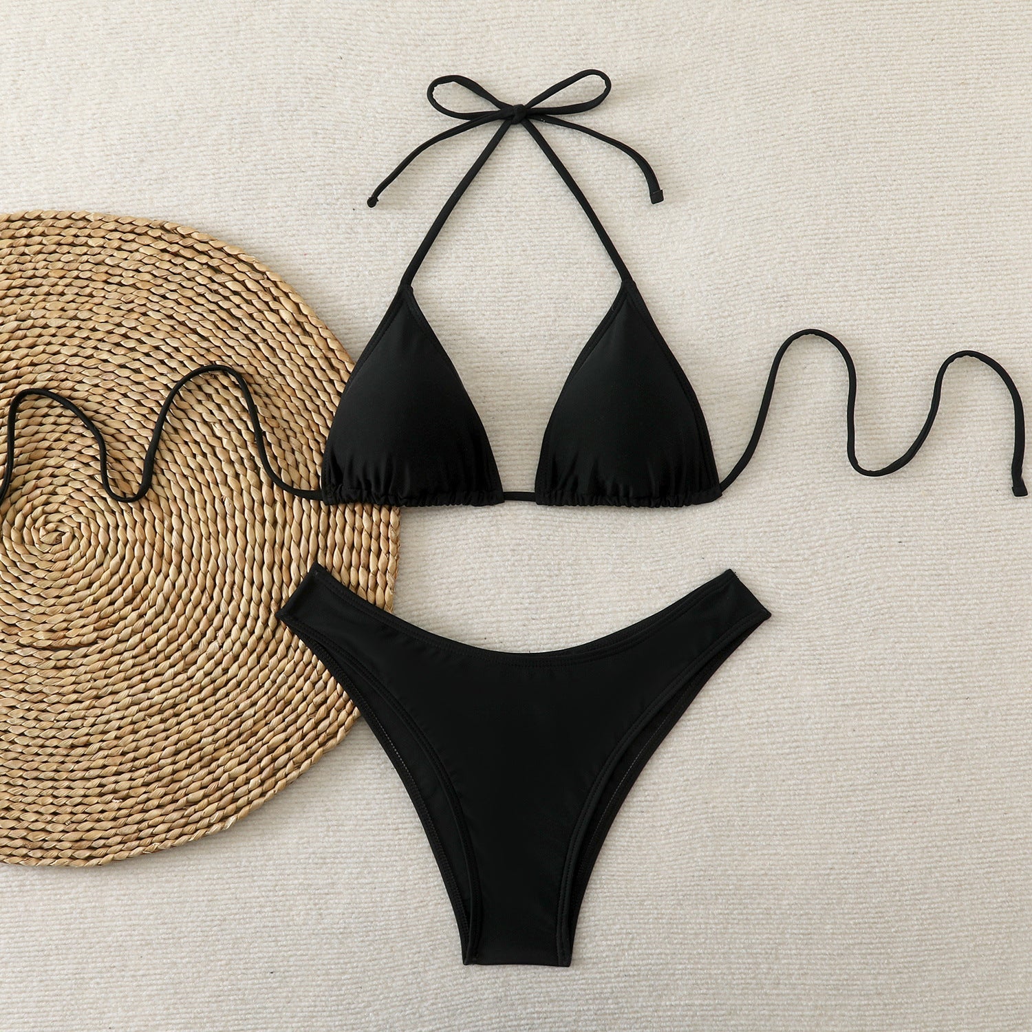 Damen Triangel-Bikini mit verstellbaren BindShopnoryändern