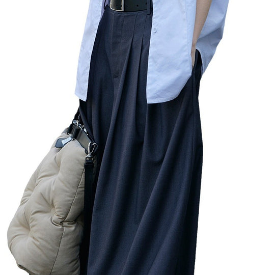 Damen Elegante und weit geschnittene Palazzo-Hose Shop Nory