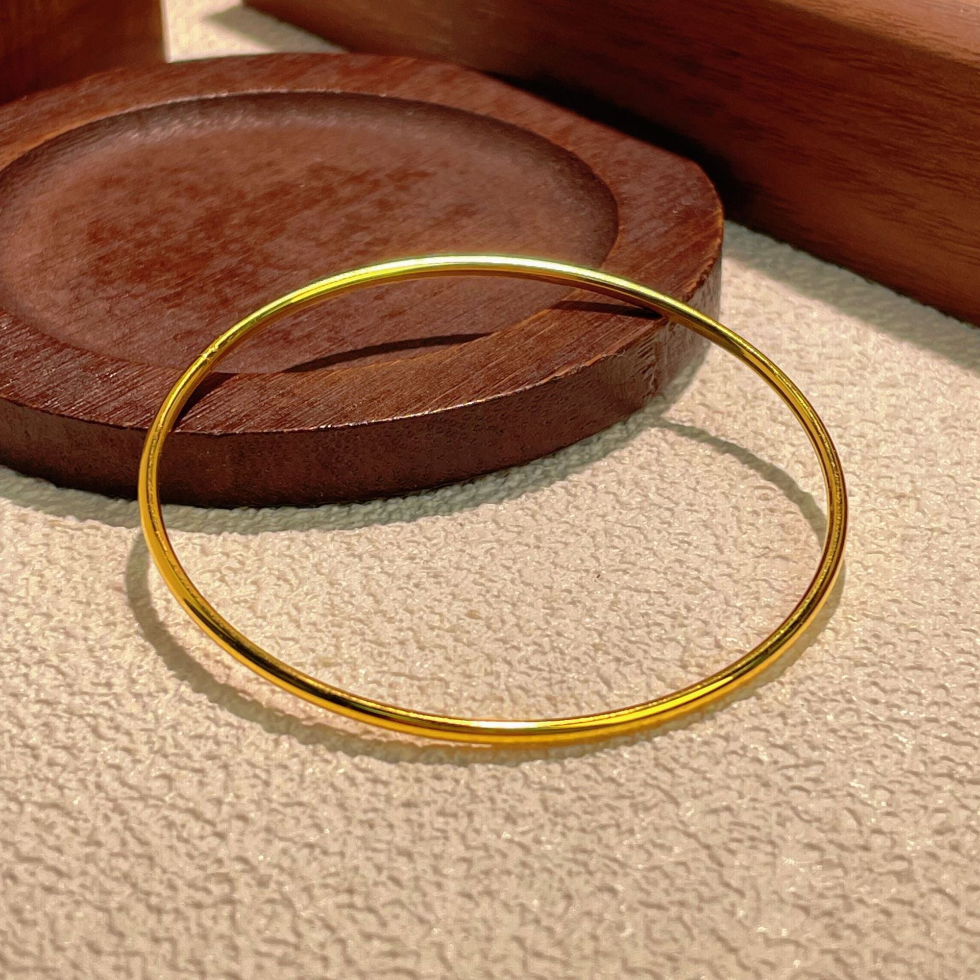 Damen schlichter Goldring Shop Nory