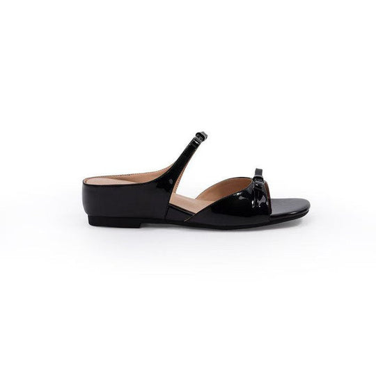 Damen elegante Sling-Pantoletten mit verstellbarem Riemen und komfortablem Fußbett