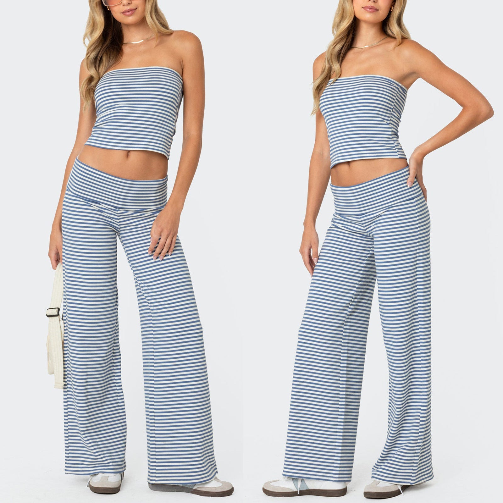 Damen Lounge-Set aus weichem Baumwollmix
