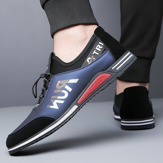 Herren Slip-On-Sneaker mit elastischer Schnellzug-Schnürung und neoprenem Komfortkragen Shop Nory