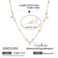 Damen Halskette mit funkelnden Zirkonia und verstellbarem Design Shop Nory