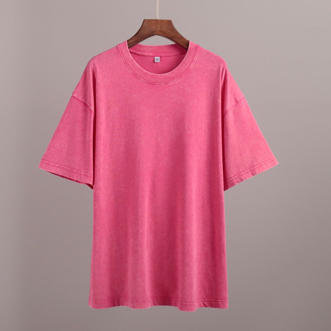 Damen Oversized T-Shirt aus hochwertiger Baumwolle