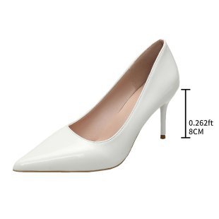 Damen elegante Stiletto-Pumps mit schmaler Zehenpartie