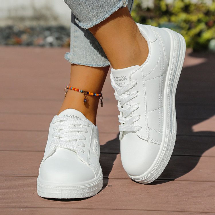 Damen Sneakers mit weichem Obermaterial und bequemer Dämpfung