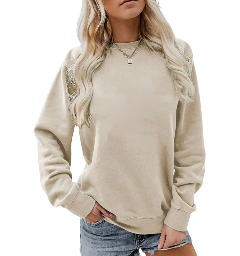 Damen nan lässiges Oversize Sweatshirt mit Rundhalsausschnitt und weichem Baumwollfleece Shop Nory