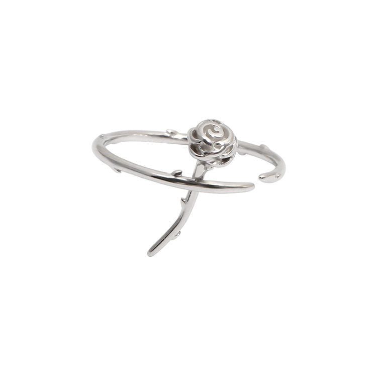 Damenring mit kunstvollem Rosen-Design Shop Nory