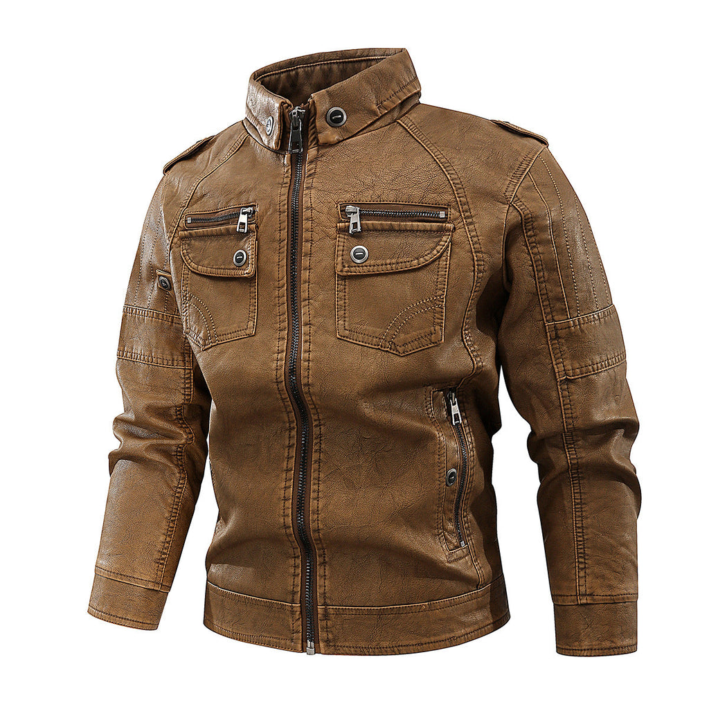 Herren elegante jacke mit praktischen Taschen und Reißverschlussdetails Shopnory
