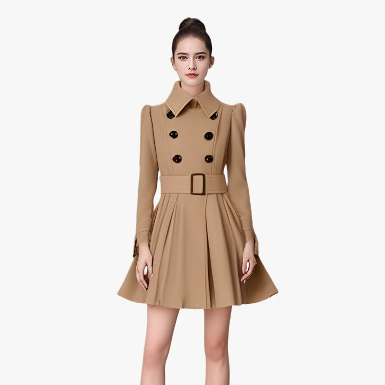 Damen Trenchcoat mit eleganter taillierter Passform