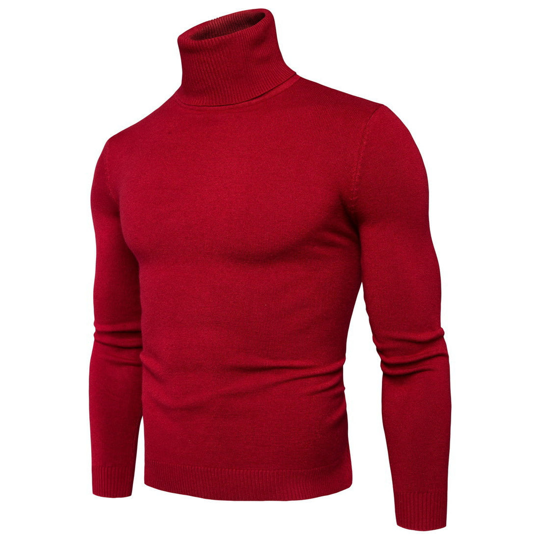 Herren Rollkragenpullover aus feiner Merinowolle