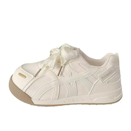 Damen Sportliche Sneakers mit verspielten Schnürdetails und modischem Obermaterial