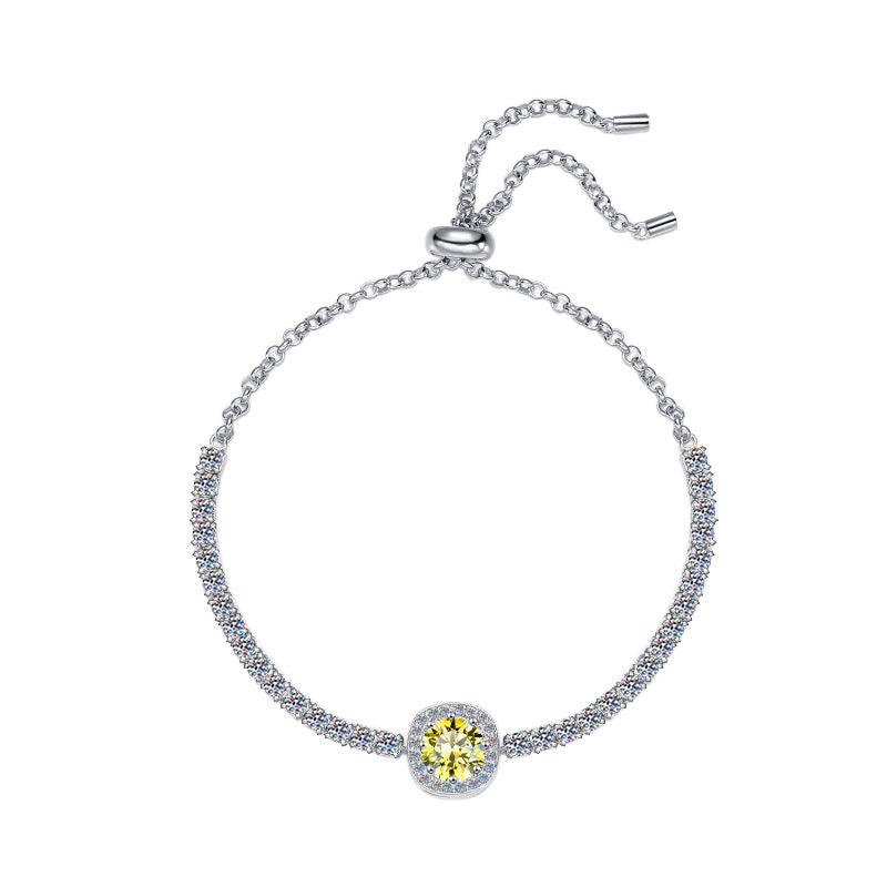 Damen elegantes und funkelndes Armband mit Zirkonia Shop Nory