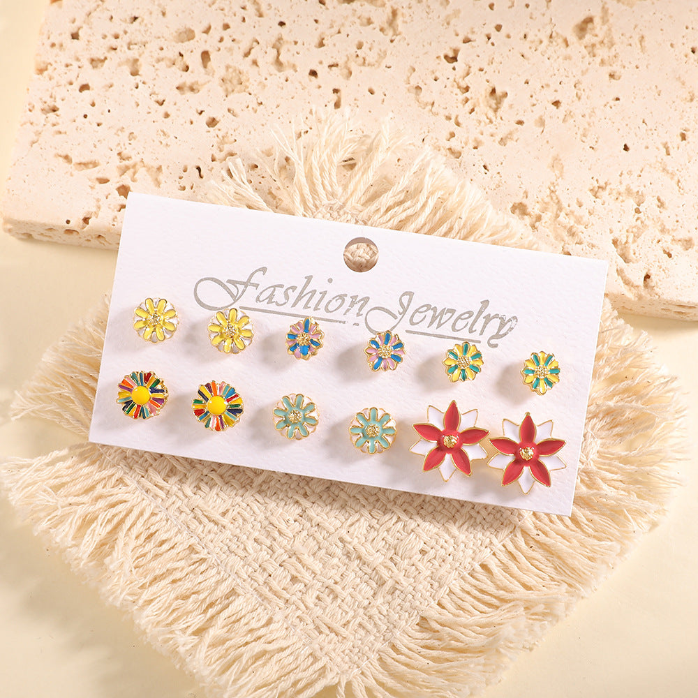 Damen Ohrstecker Set mit fruchtigem Design Shop Nory