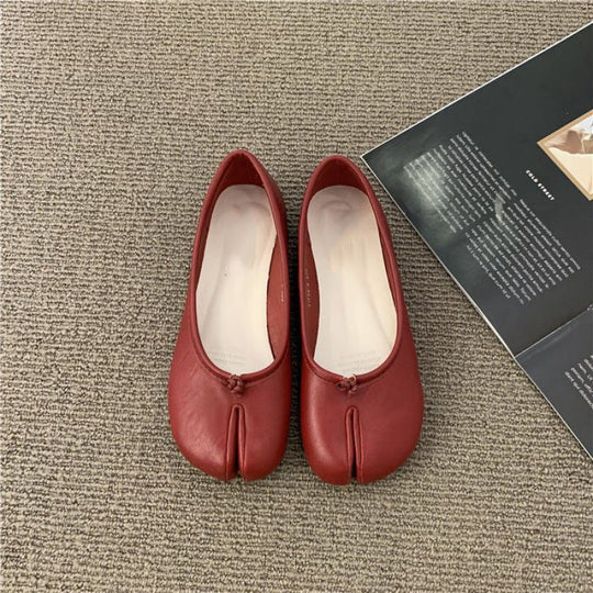 Damen Ballerinas mit eleganter Schlitz-Details und bequemer Innensohle