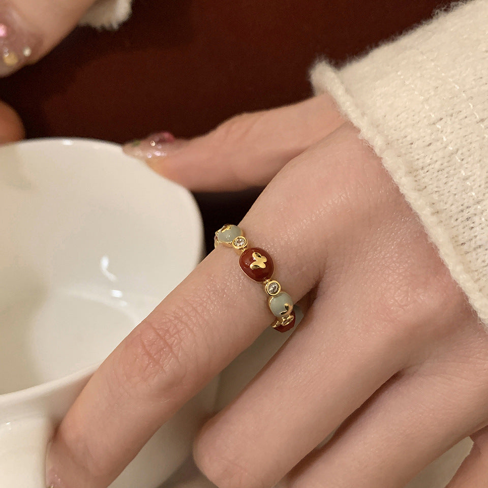 Damen modischer Statement-Ring Shop Nory