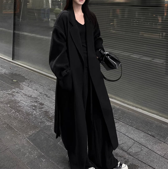 Damen Eleganter und bequemer Longblazer Shop Nory