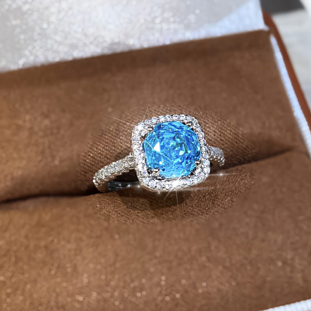Damen glamouröser Schmuckring mit exquisitem Zirkonia-Besatz Shop Nory